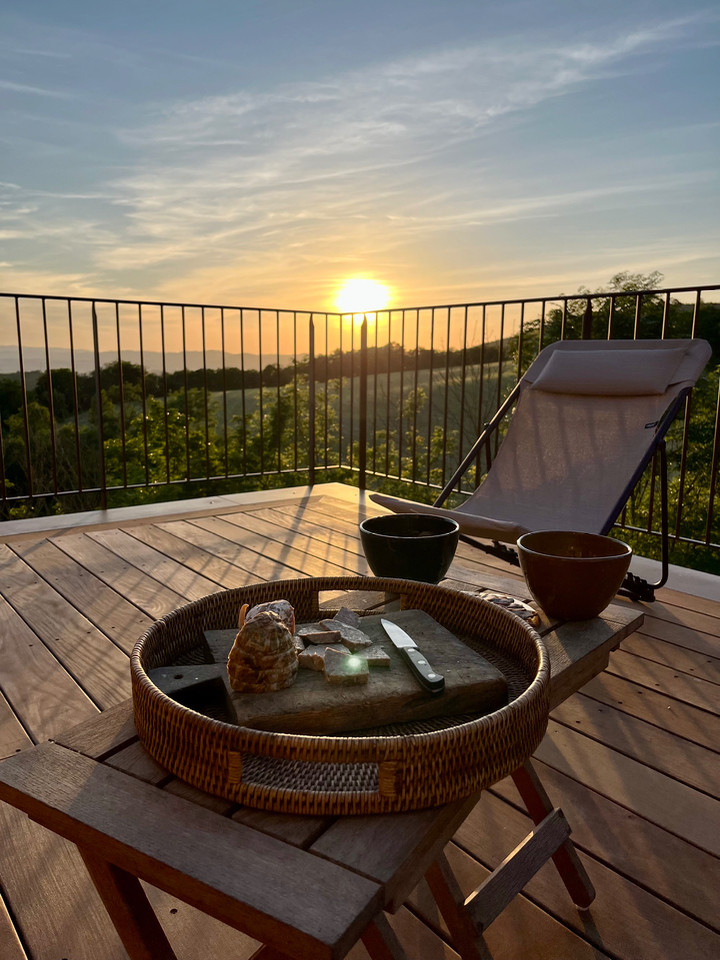Logement GreenGo: Refuge nature avec terrasse panoramique sur le Rougier de Camarès