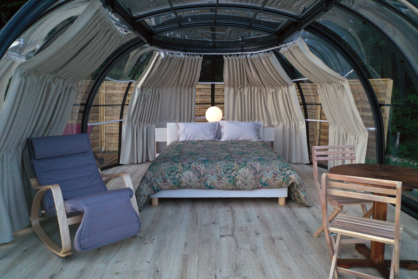 Logement GreenGo: La Bulle de nuit
