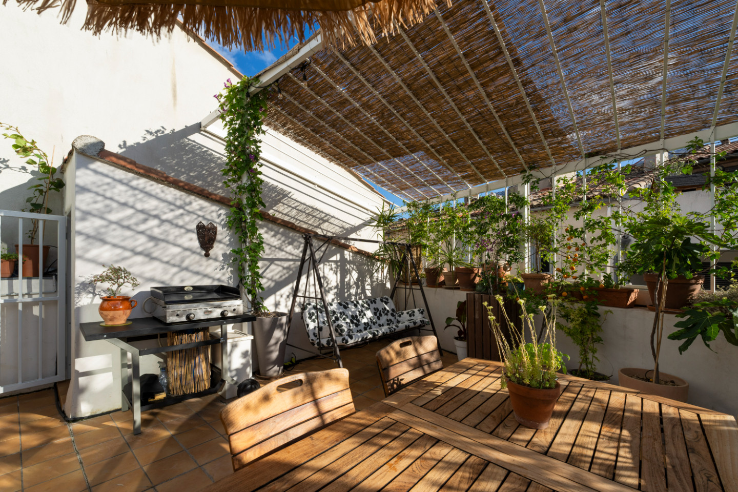 GreenGo Maison d'artiste avec toit-terrasse et véranda en plein centre ville de montpellier.