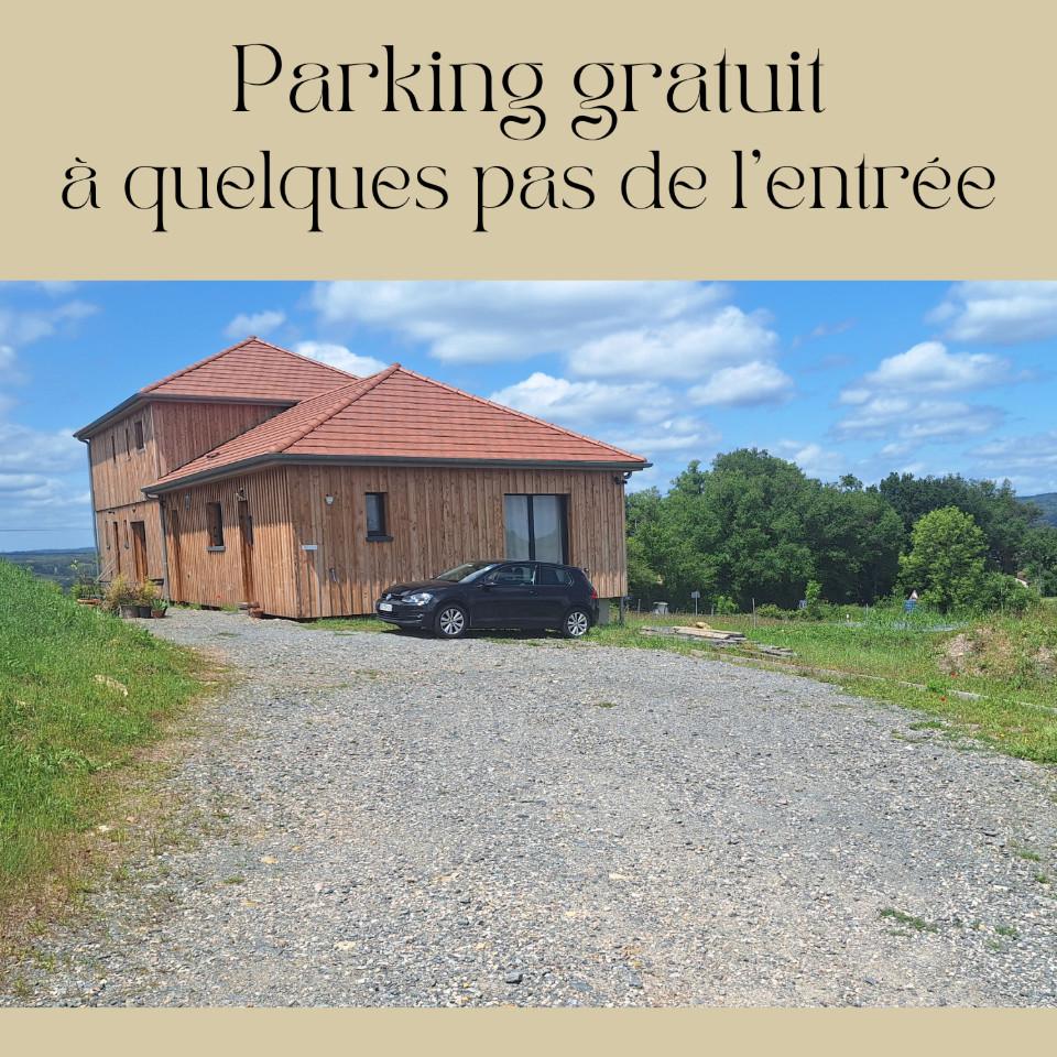 GreenGo Maison bois cosy–vue vallée–parking–5min de Figeac