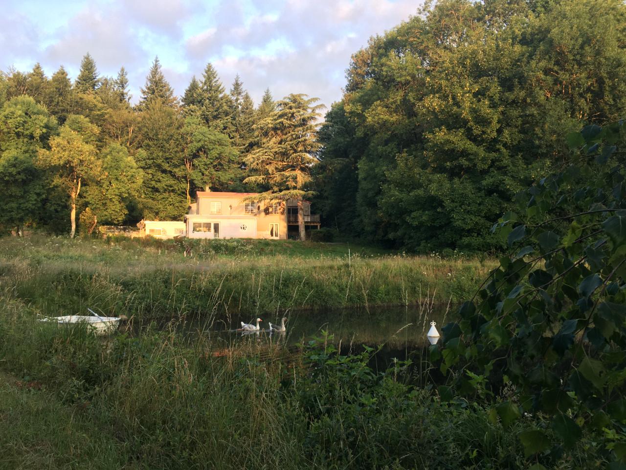 Source Emerald - Gite avec étang privé dans la forêt - 800m d'altitude