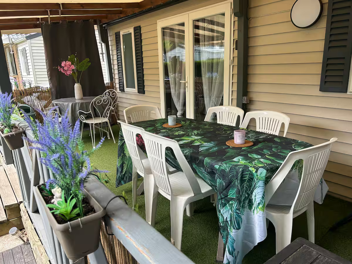 Mobil-Home entre lac et forêt Landaise