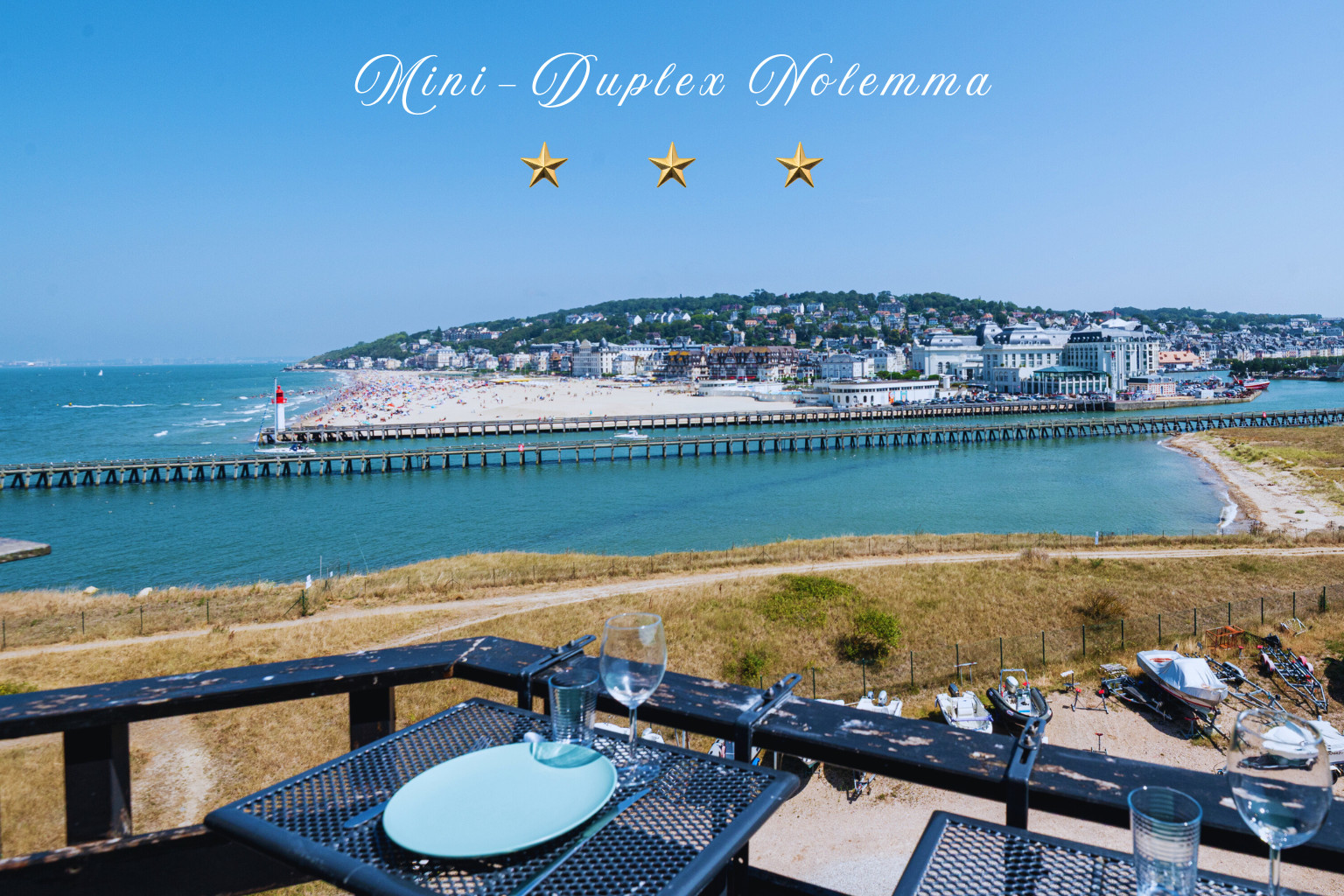 Mini-Duplex Nolemma 3* (vue mer +balneo +parking)