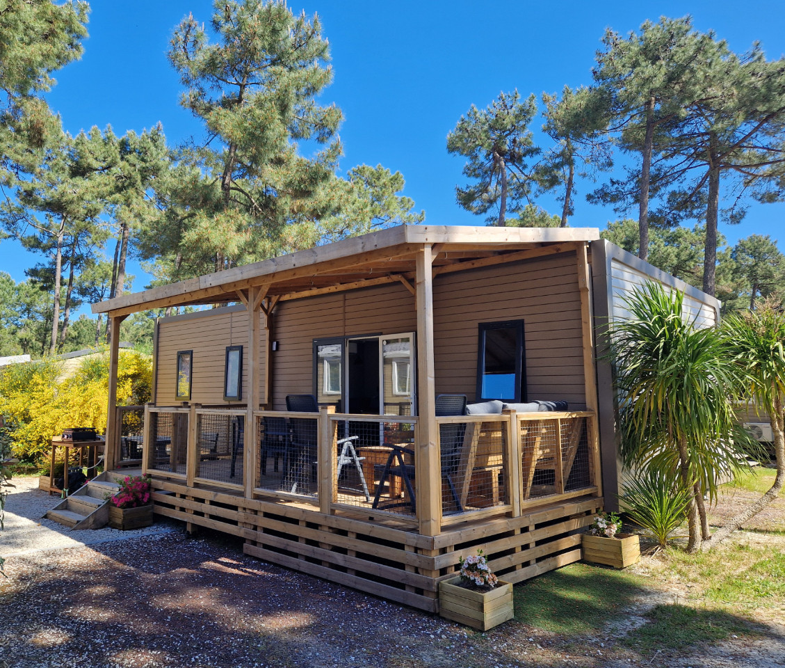 Mobil-home tout confort Camping 5* Homair à Montalivet