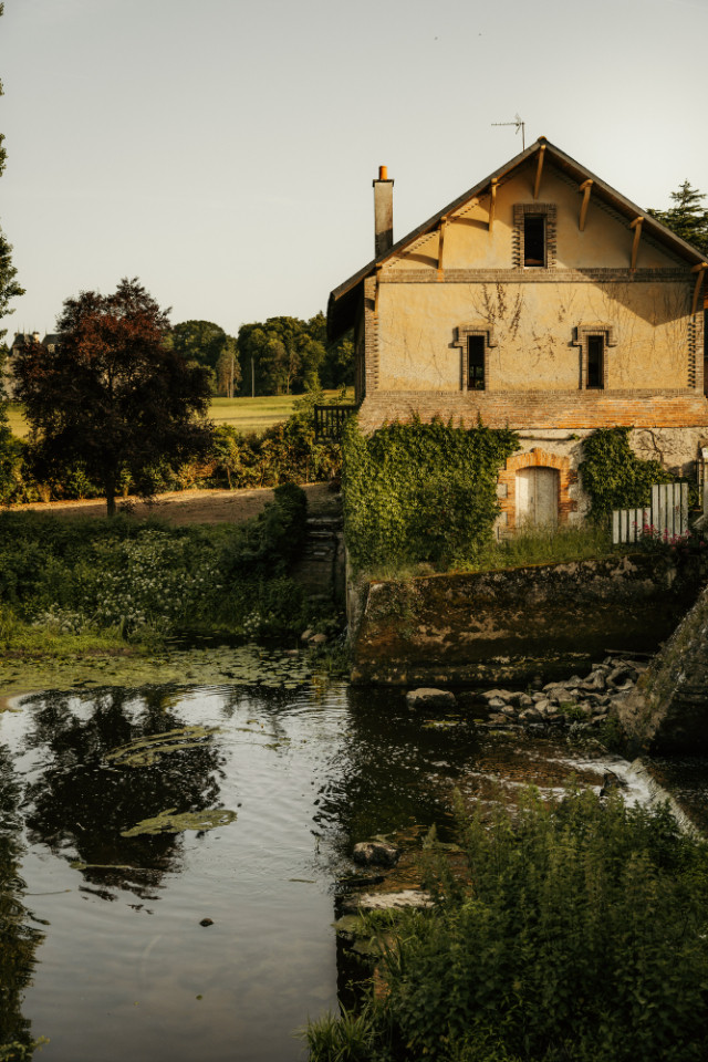 Le Moulin de Micheline - Jacuzzi - Vue Château