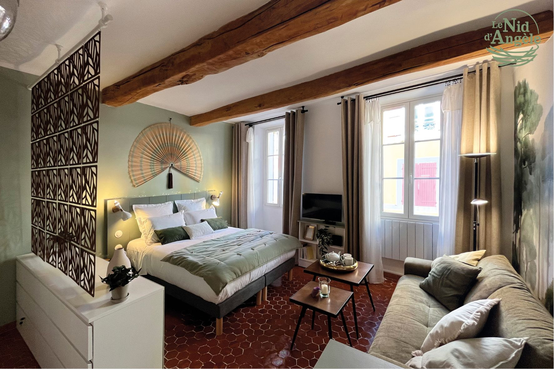 Charmant studio provençal au cœur historique, à 2 pas des thermes & du Verdon
