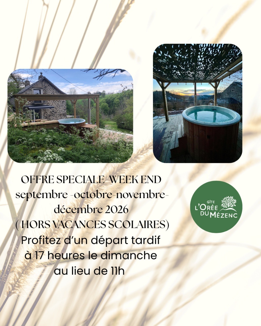 GreenGo Gite l'orée du Mézenc*** et son bain nordique privatif