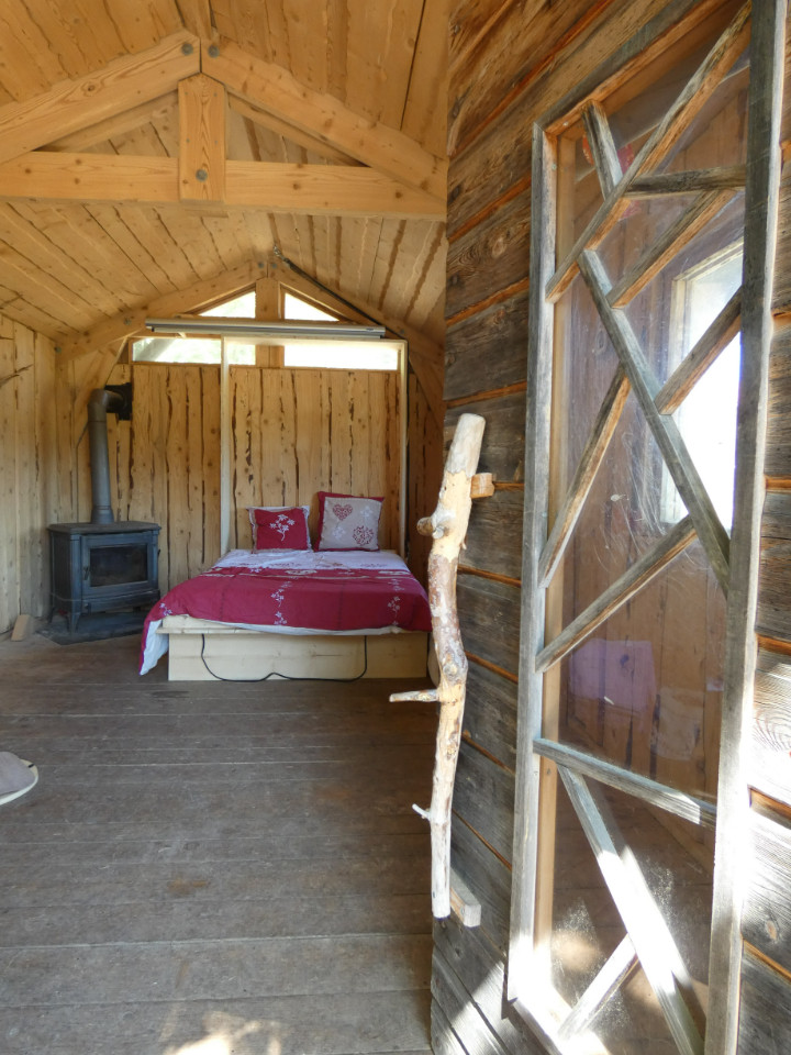 Cabane insolite et immersive chiens de traineaux