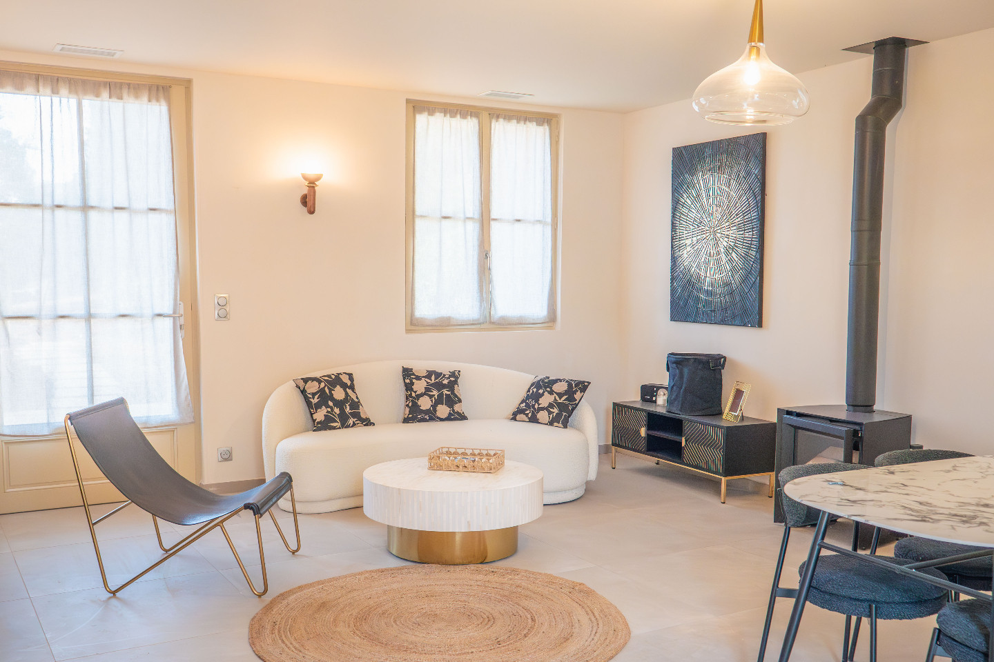 Logement GreenGo: Le Jardin, Gîte 5* climatisé spacieux et cozy avec spa privatif