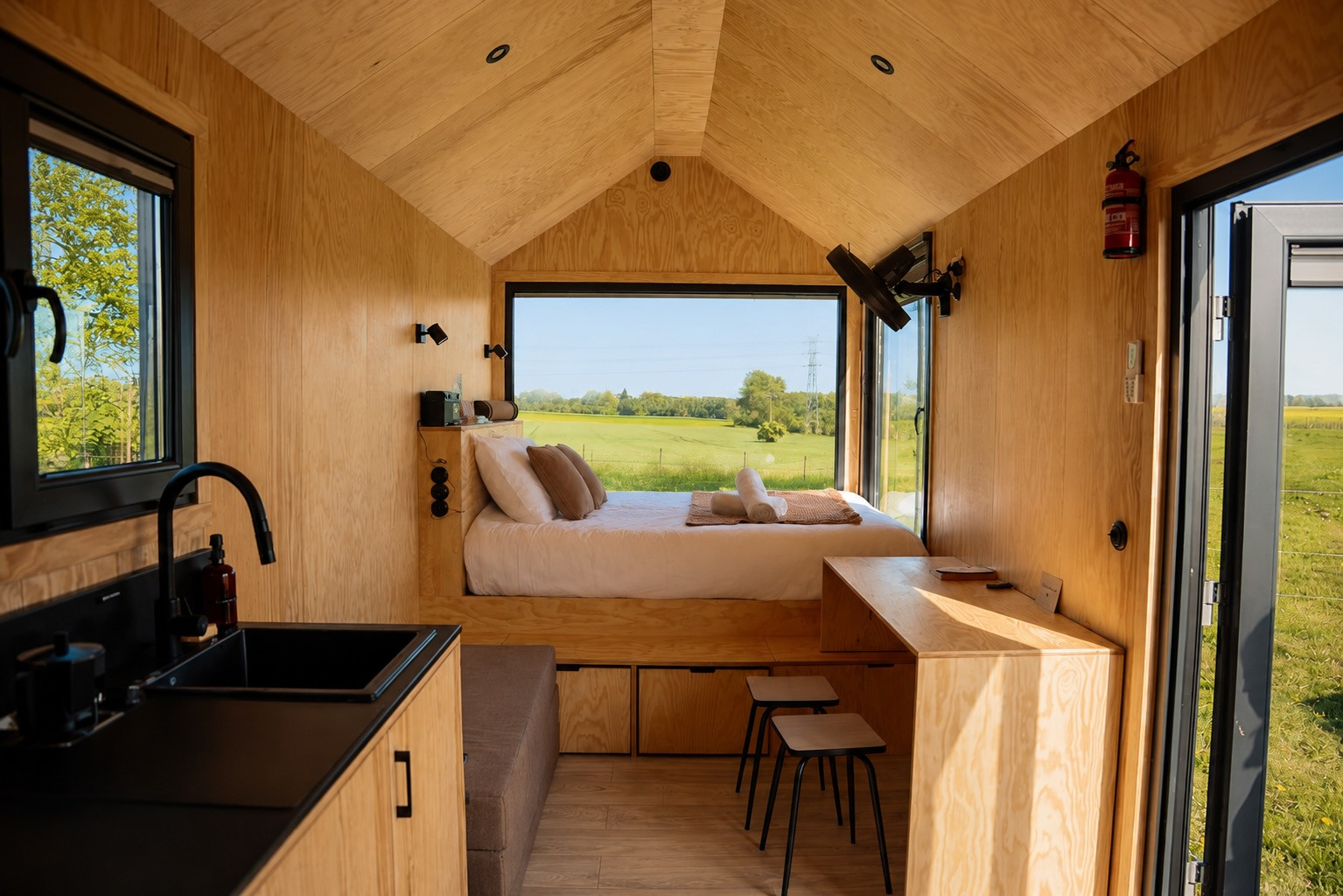 GreenGo Parcel Tiny House - dans une ferme proche Paris et Lille