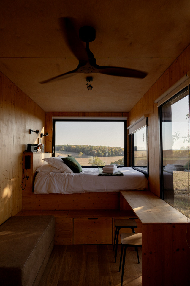 GreenGo Parcel Tiny House - vue sur les vignes proche Sancerre