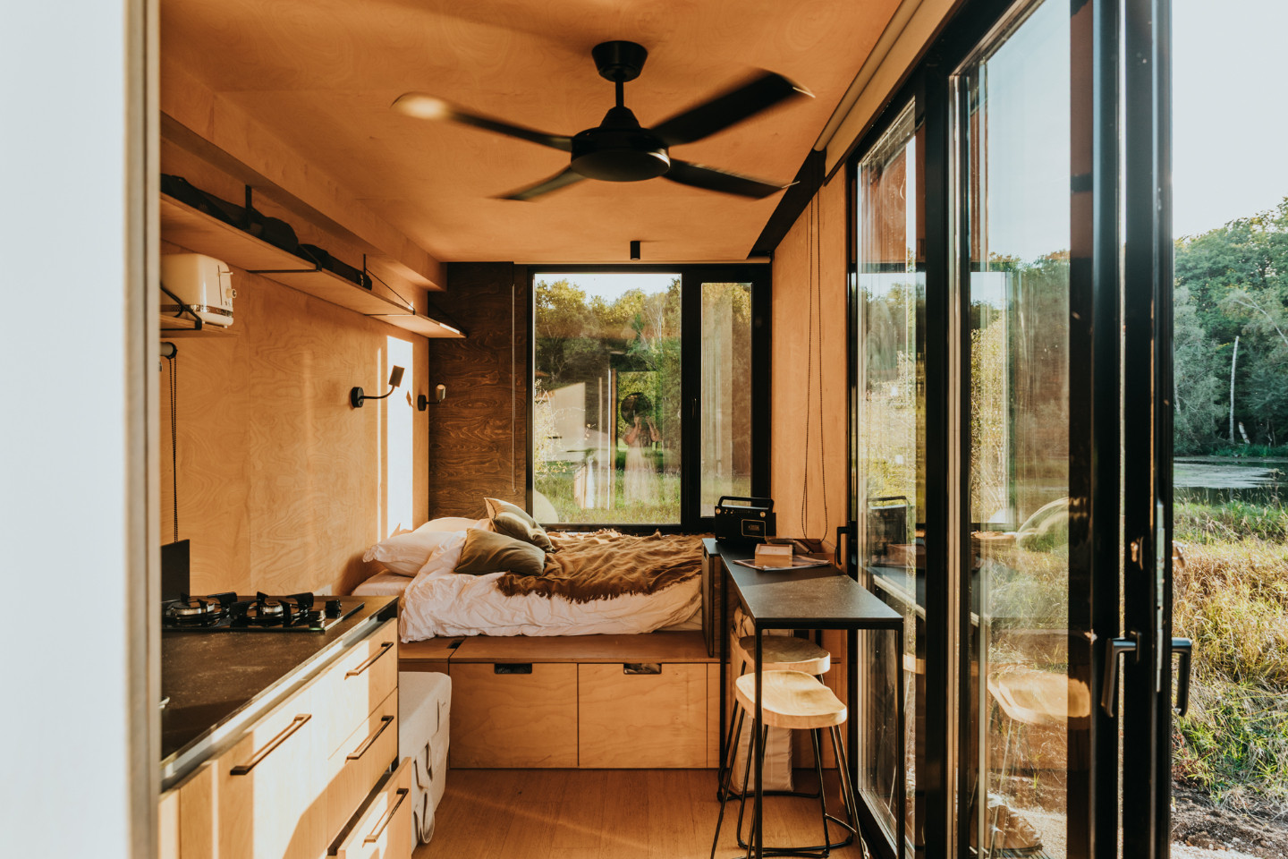 GreenGo Parcel Tiny House - au bord d'un étang en Bourgogne