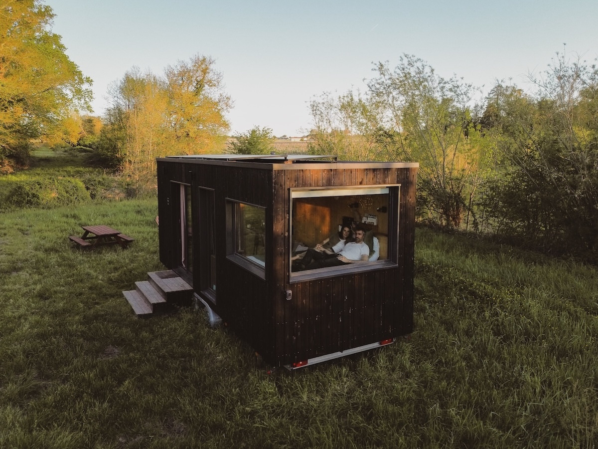 GreenGo Parcel Tiny House - dans les vignes de Saint-Émilion