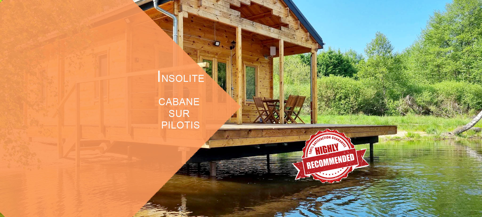 Hôte GreenGo: Cabane  sur pilotis du lac de Chaumeçon