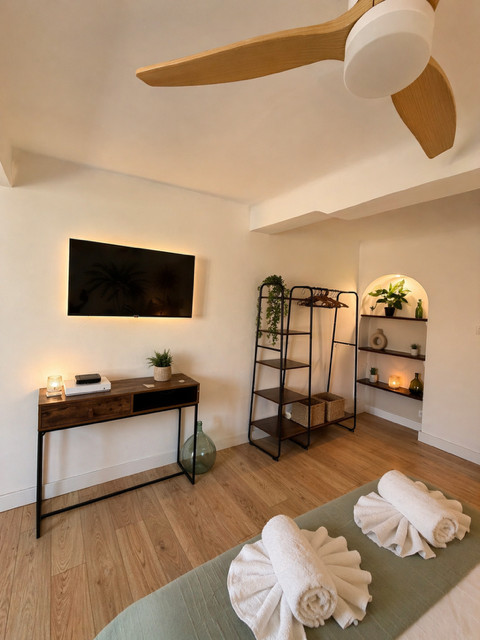 GreenGo Cocooning et palmiers sur le parcours des arts