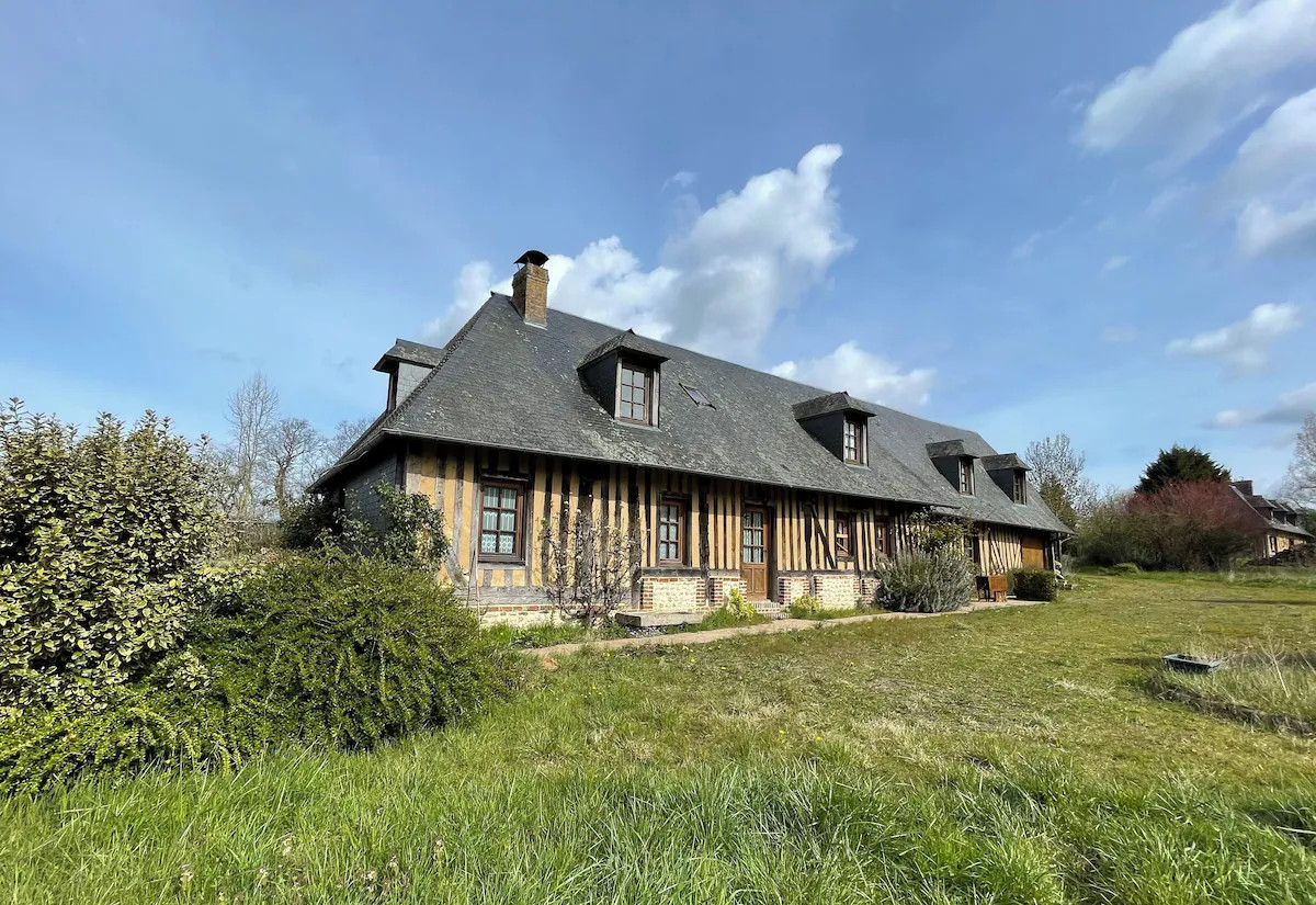 Colombages et verdure