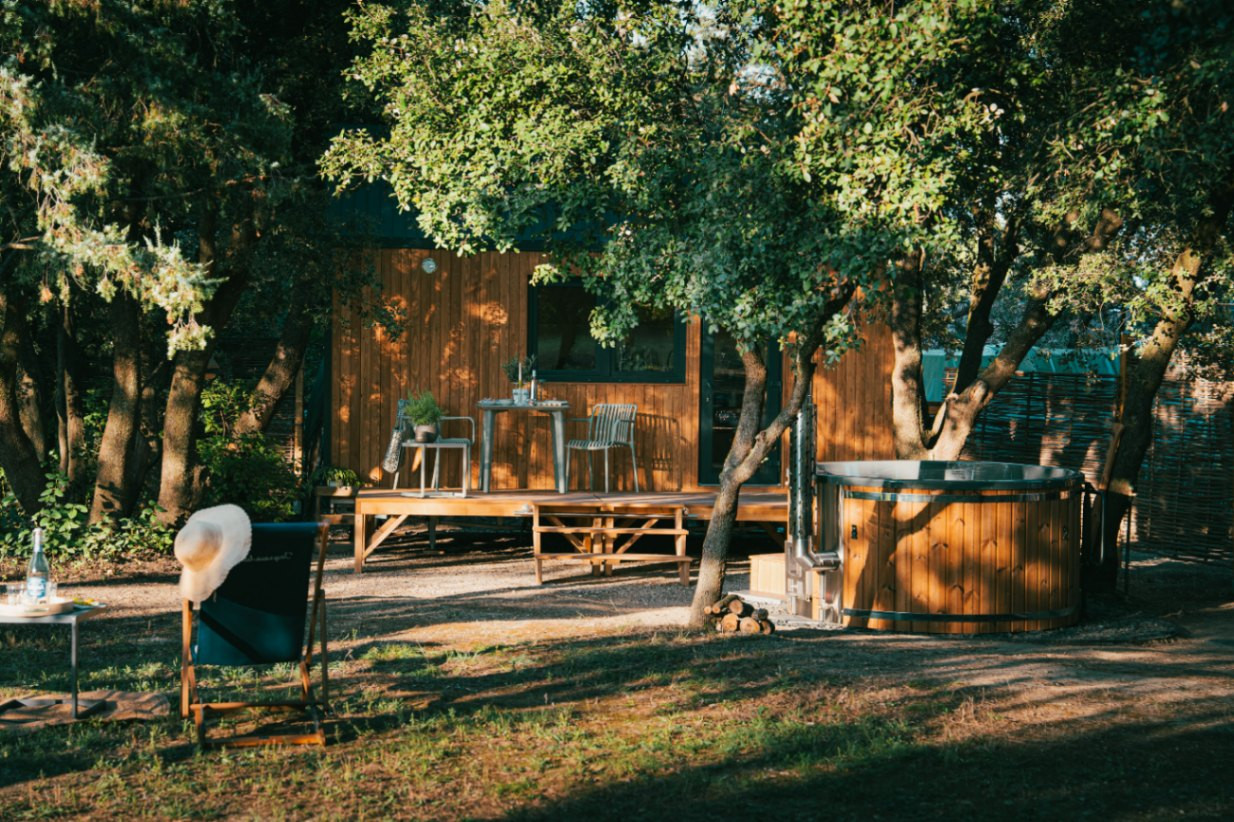 La Tiny sous les pins