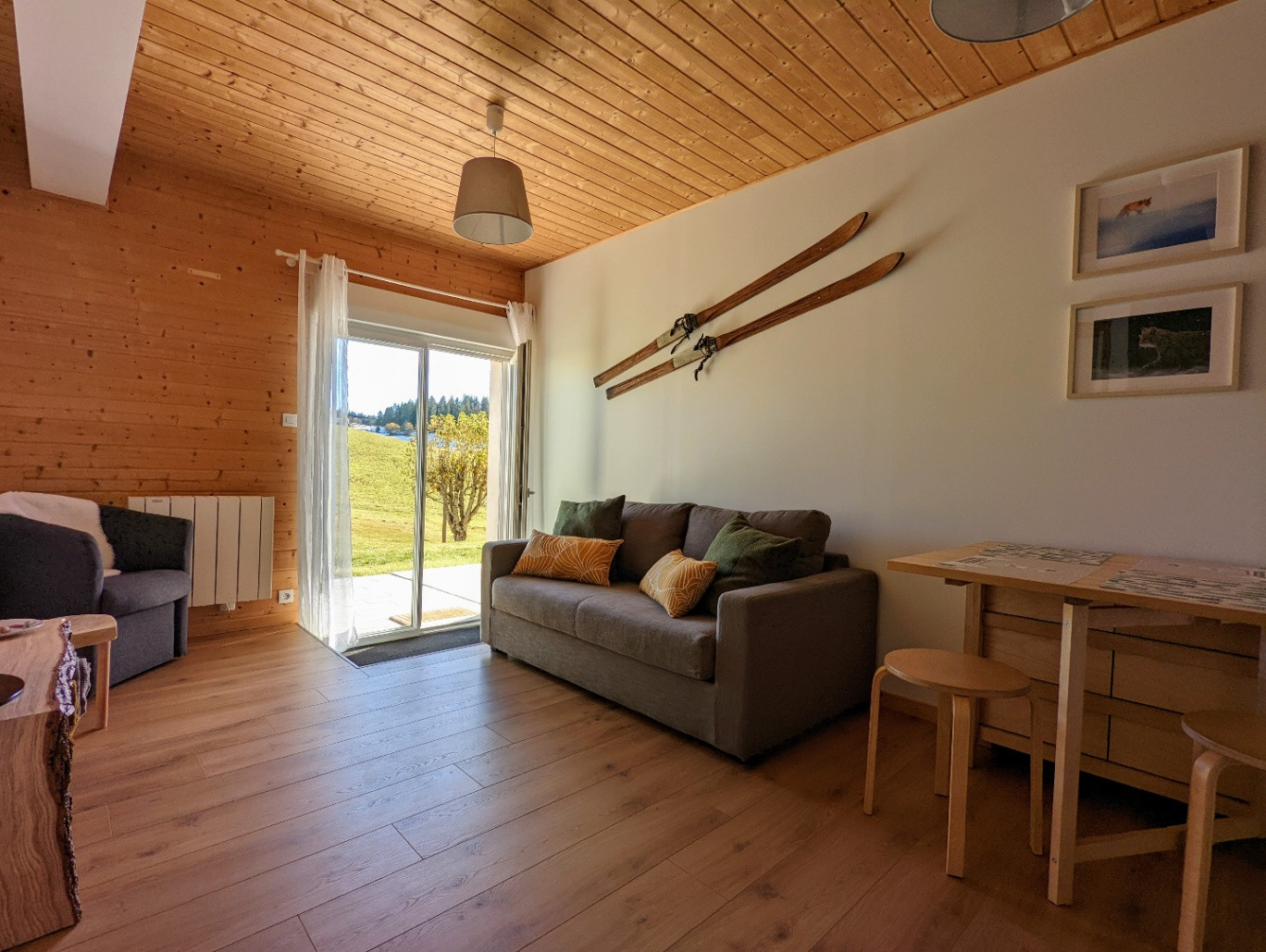 Appartement avec terrasse en pleine nature