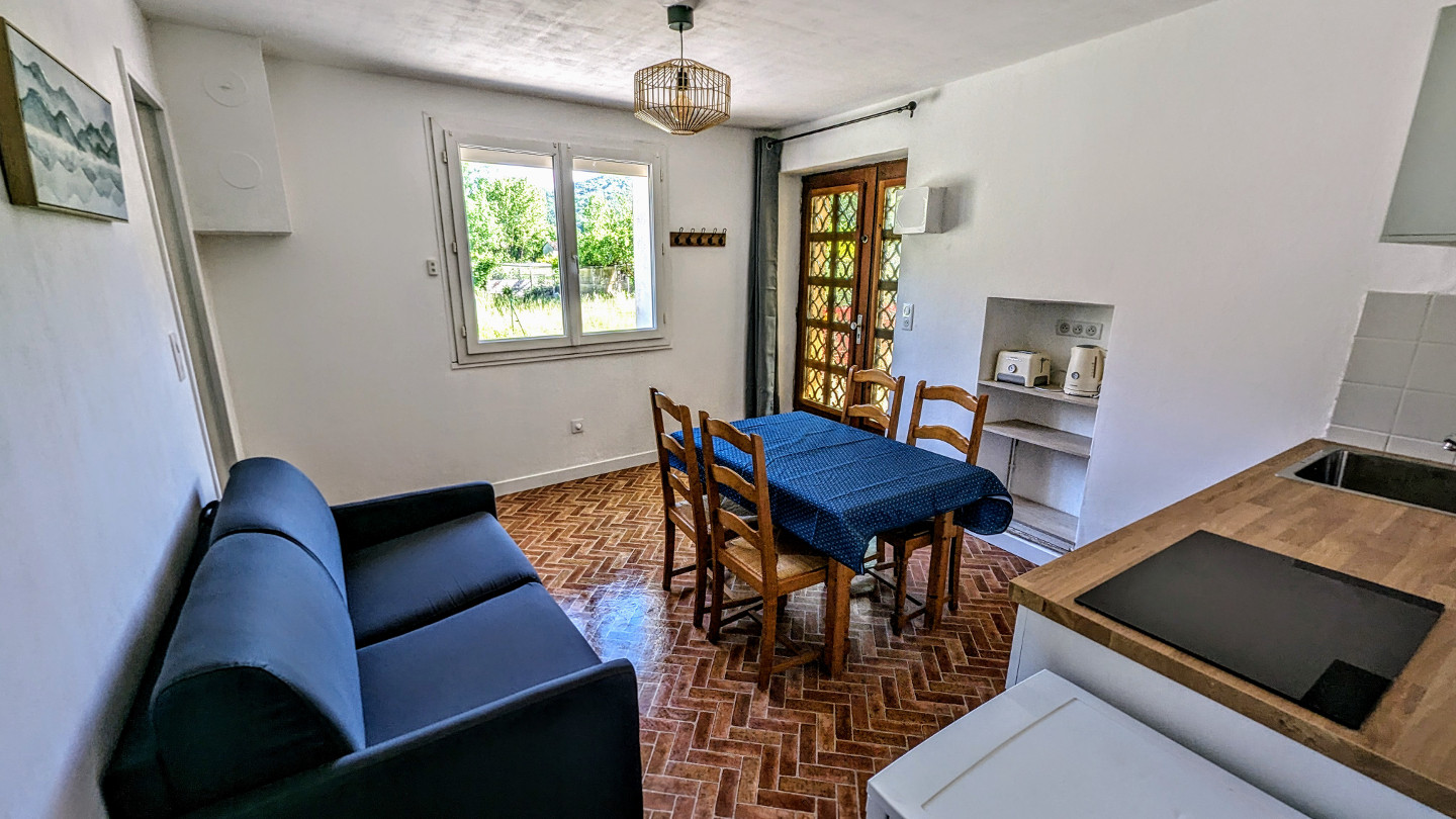 Logement deux pièces dans un village au calme