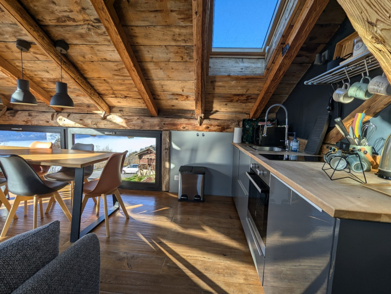 Logement insolite Haute-Savoie À la montagne