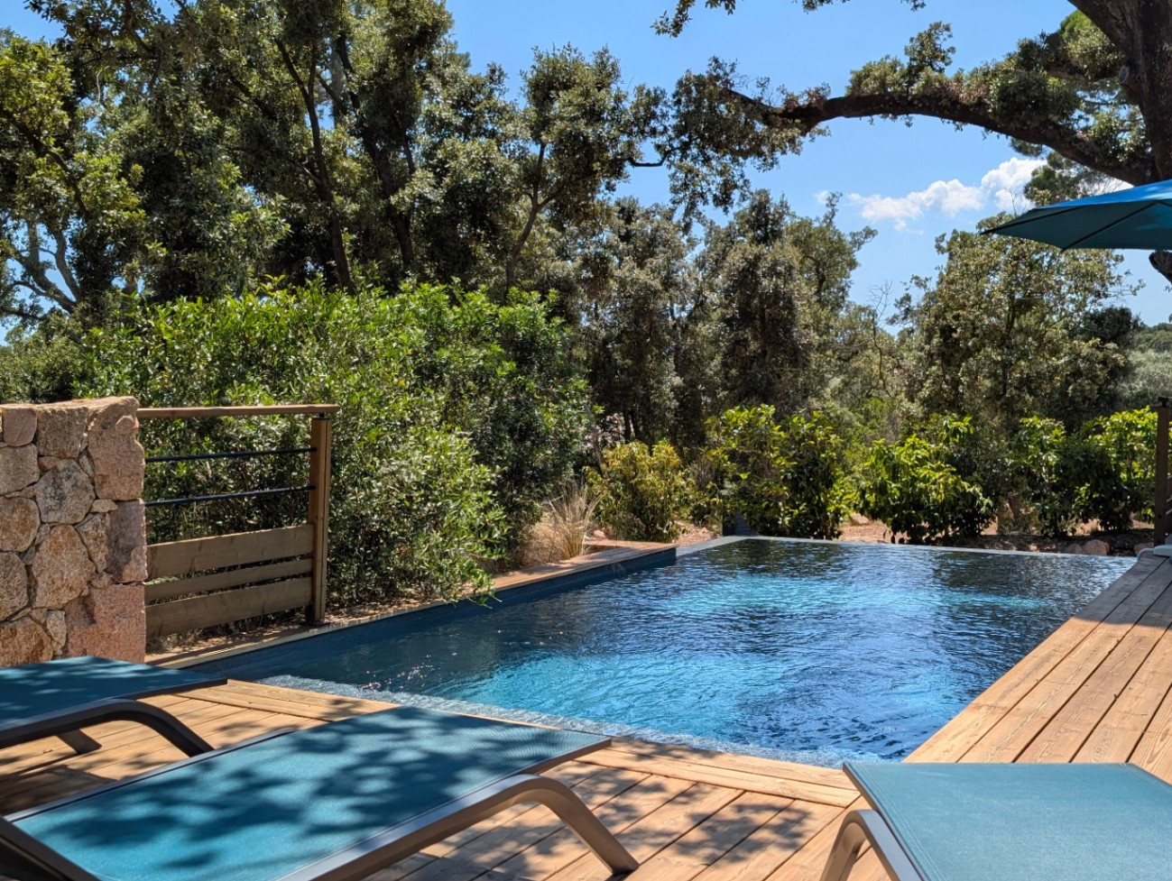 Casaghju Est, Piscine privée chauffée à débordement, calme, nature - Adults only