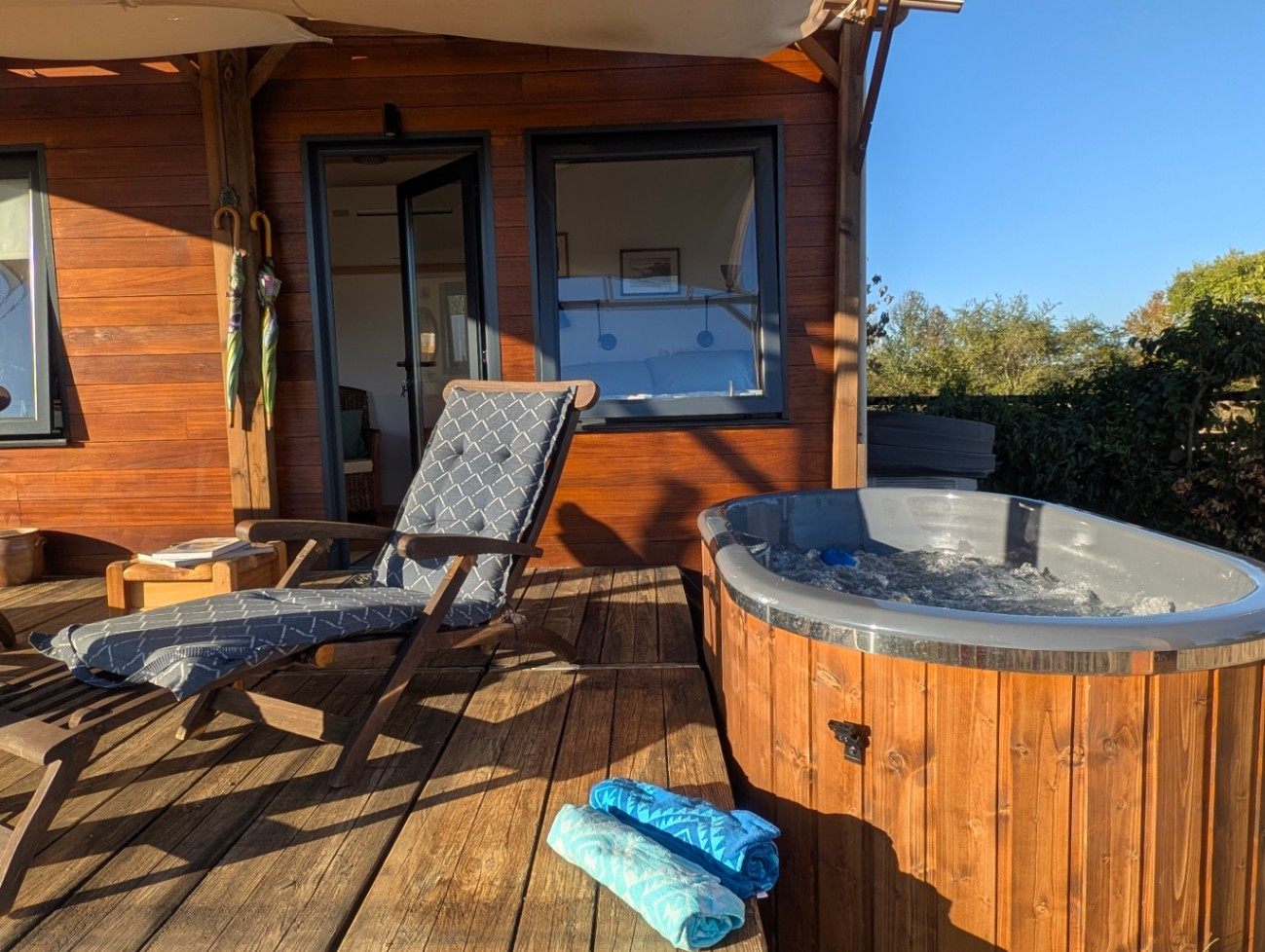 GreenGo Un havre de paix face aux Pyrénées -Tiny House & Bain Nordique