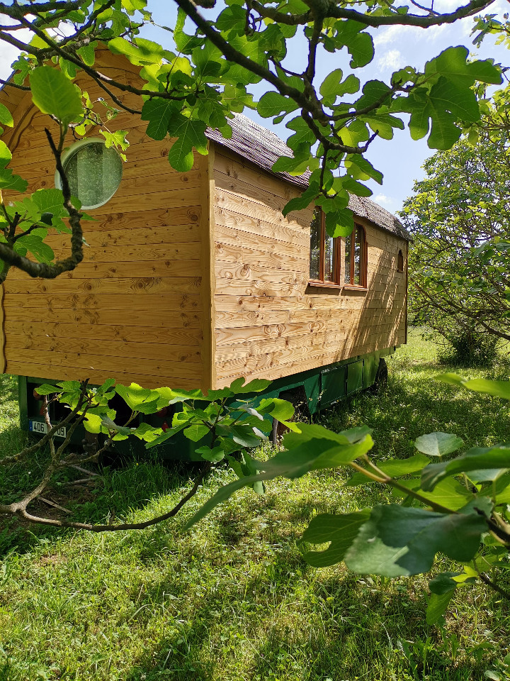 La roulotte de la ferme de la Plano