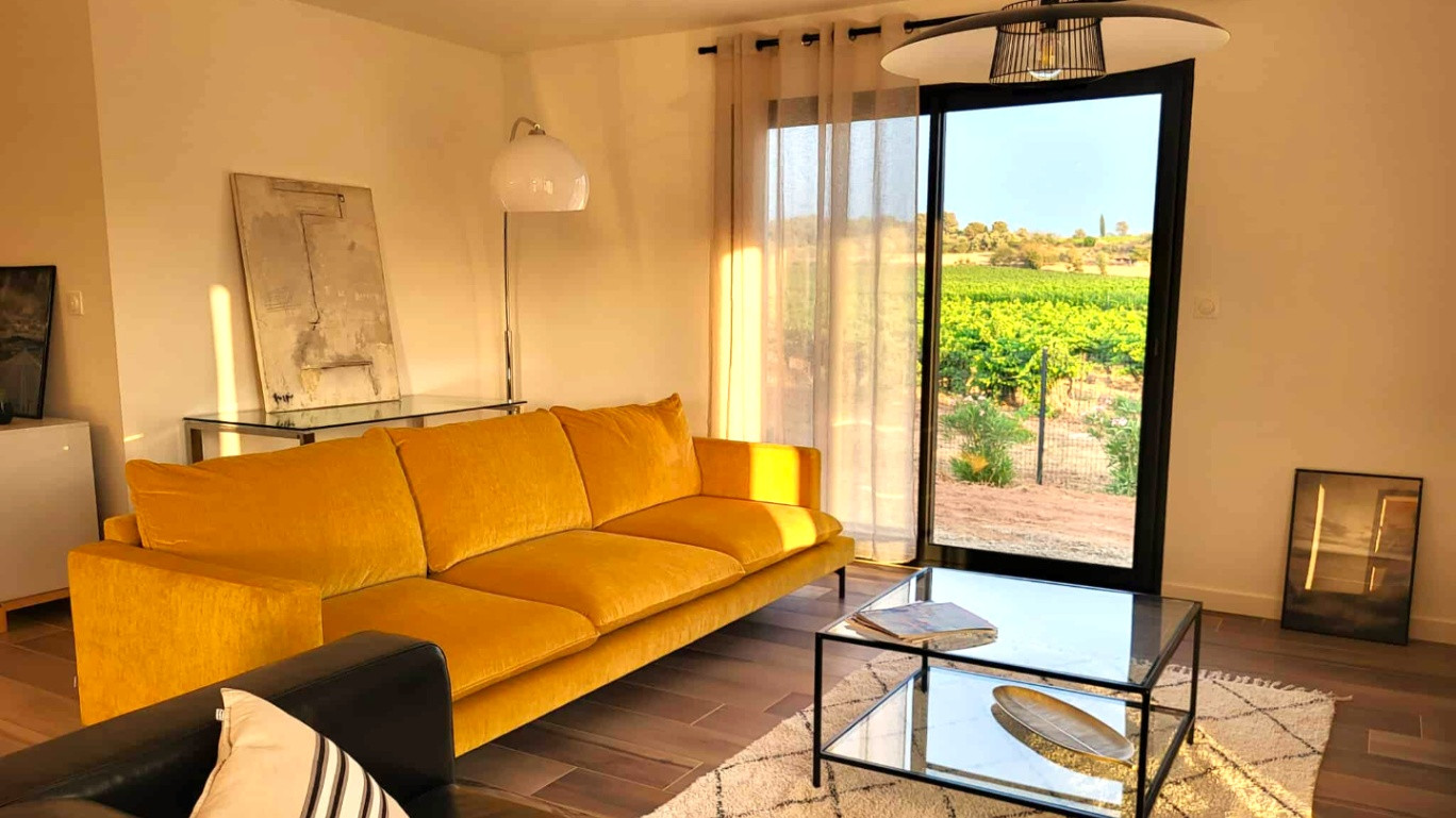 Villa calme - piscine privée - vue sur les vignes