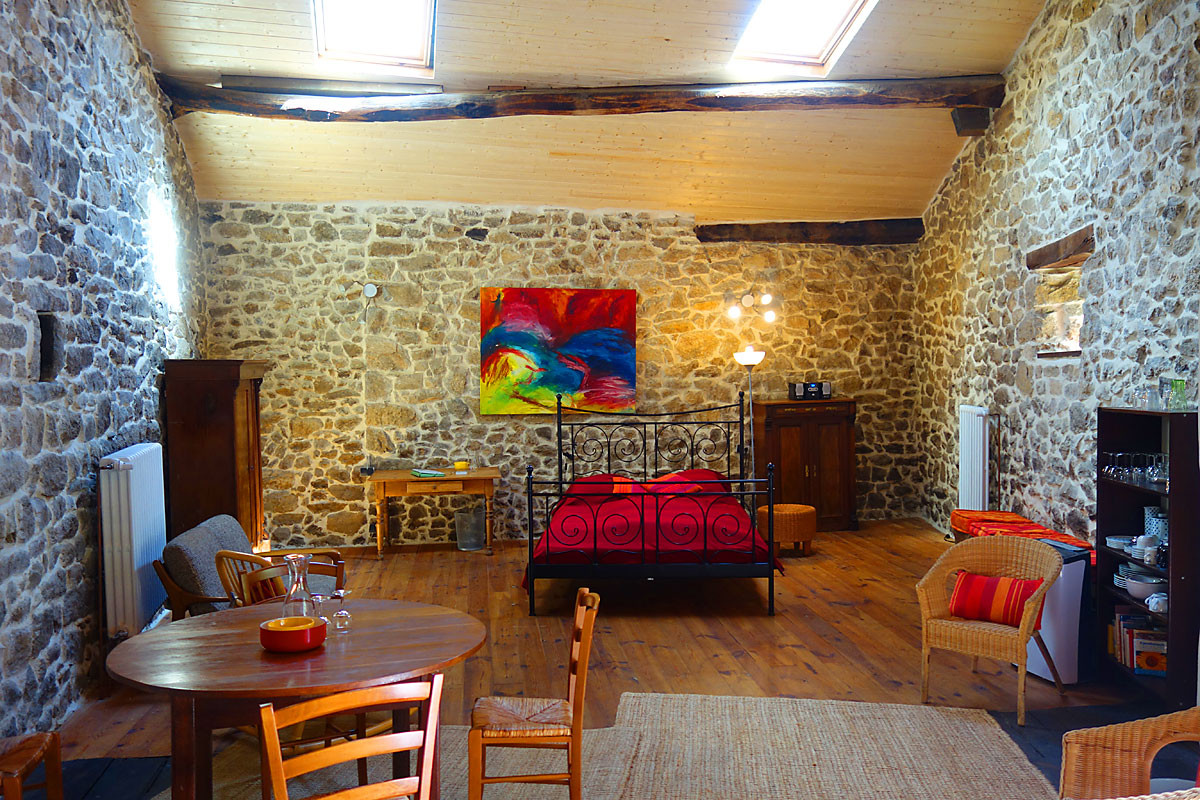 Le gîte dans l'ancienne grange
