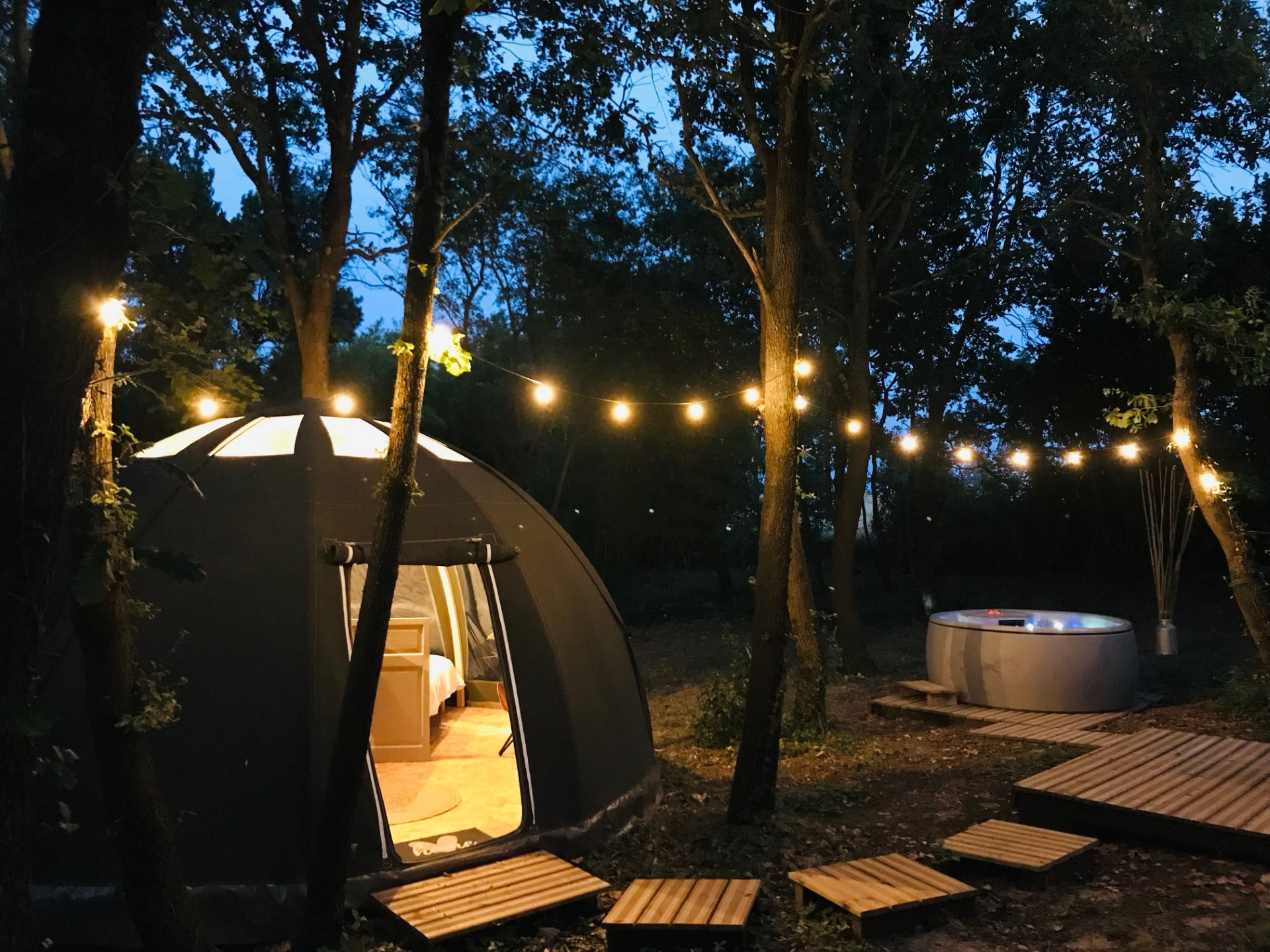 Logement insolite Aude Glamping