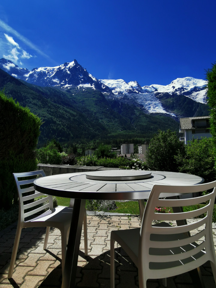 Appart T2 superbe vue Mont Blanc