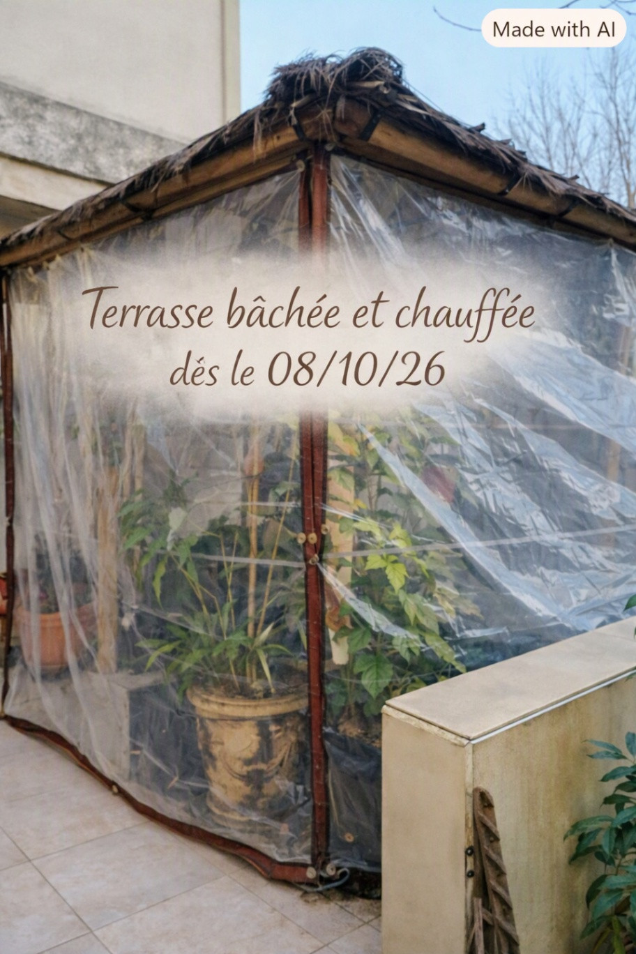 Cocon d'hiver + terrasse chauffée privative + parking gratuit privé