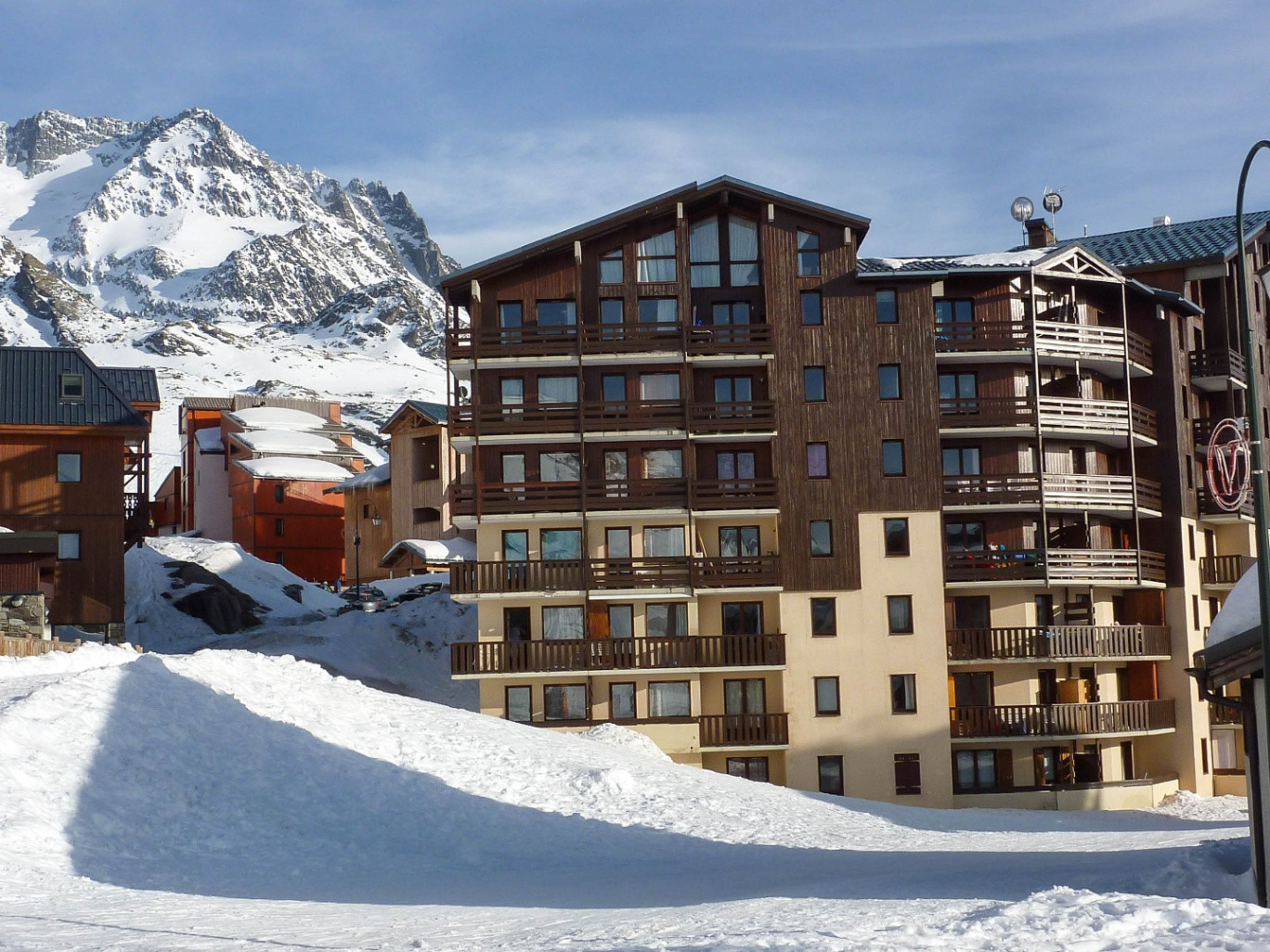 GreenGo Val Thorens séjour avec vue imprenable