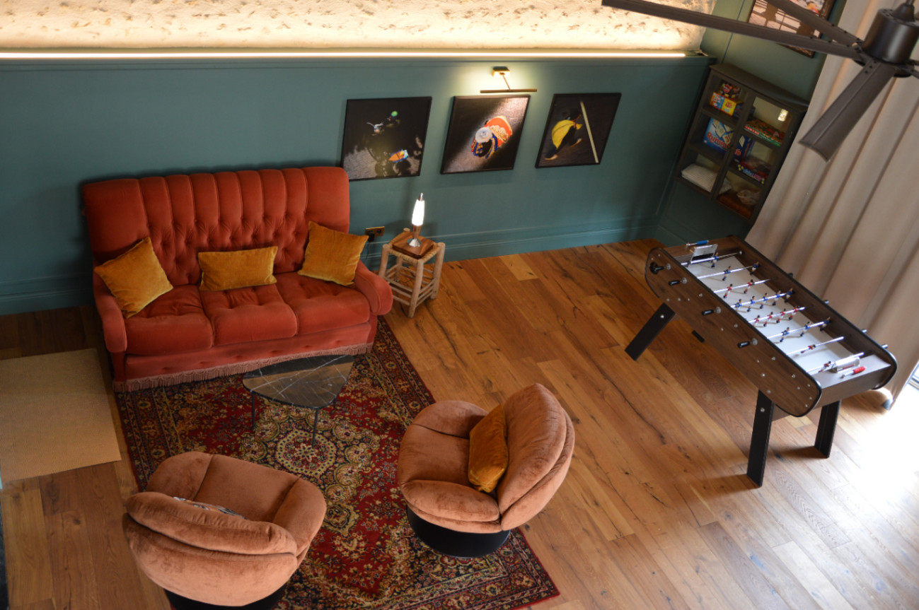 La grange Bienvenu - Gîte pour 2 avec cinéma privé et sauna