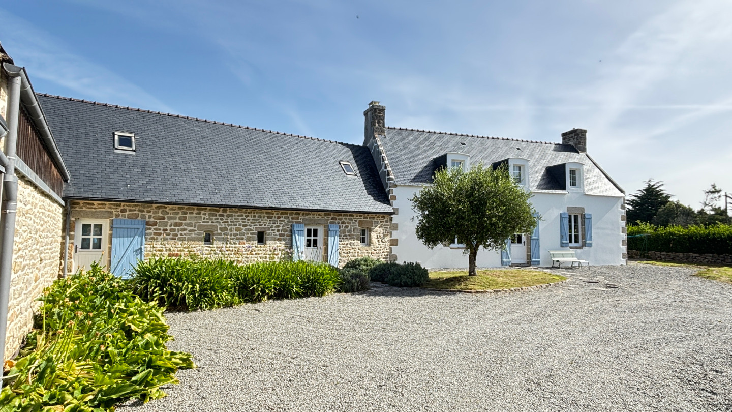 Maison Bretonne d'exception, longère rénovée à la Torche-Nature et grand confort-Surf-Pays Bigouden