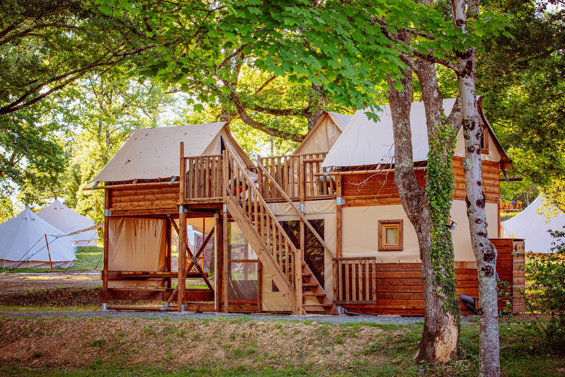 Logement GreenGo: Ecolodge Duplex Nature