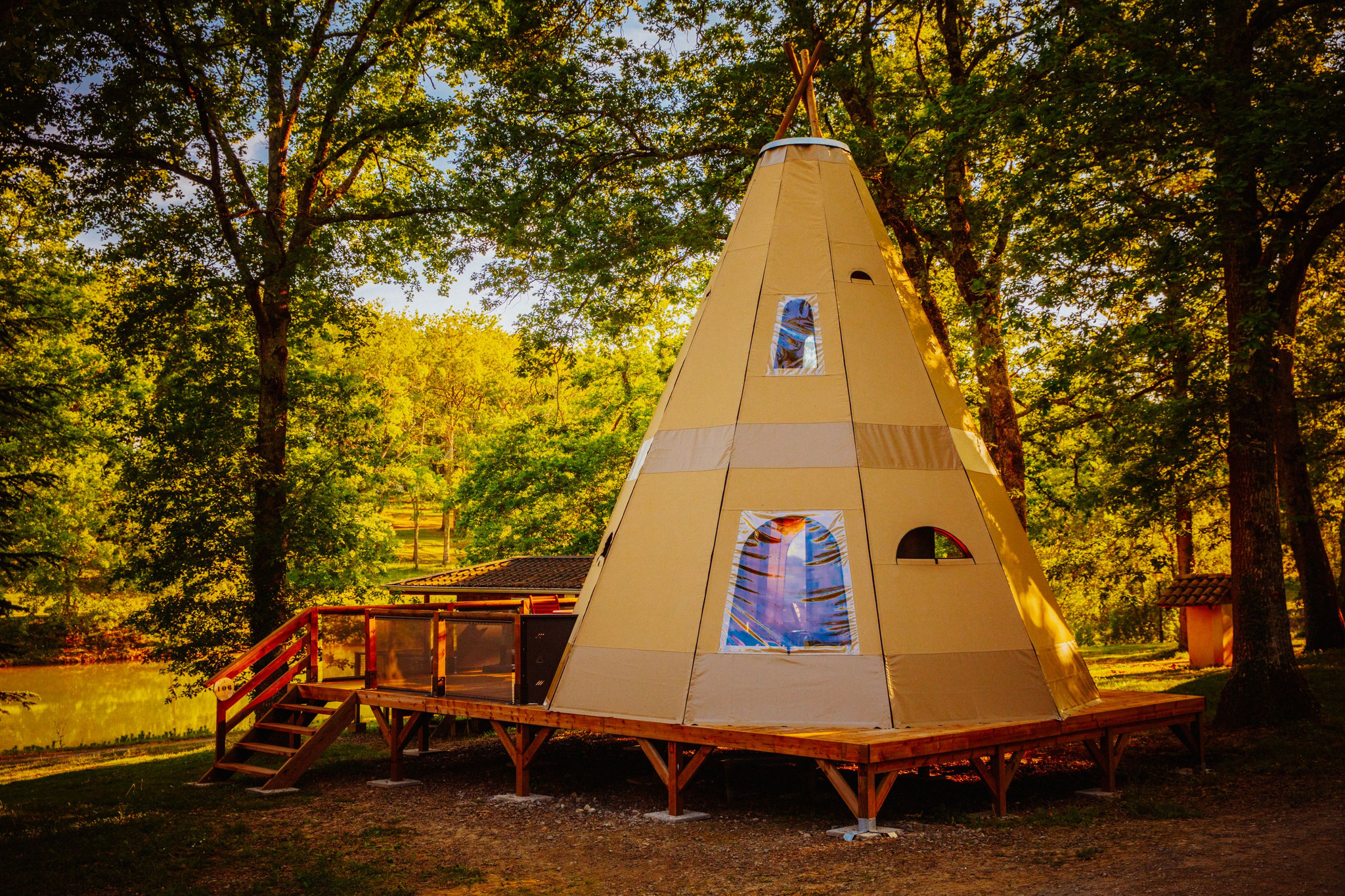 Logement GreenGo: Tipi Lodge