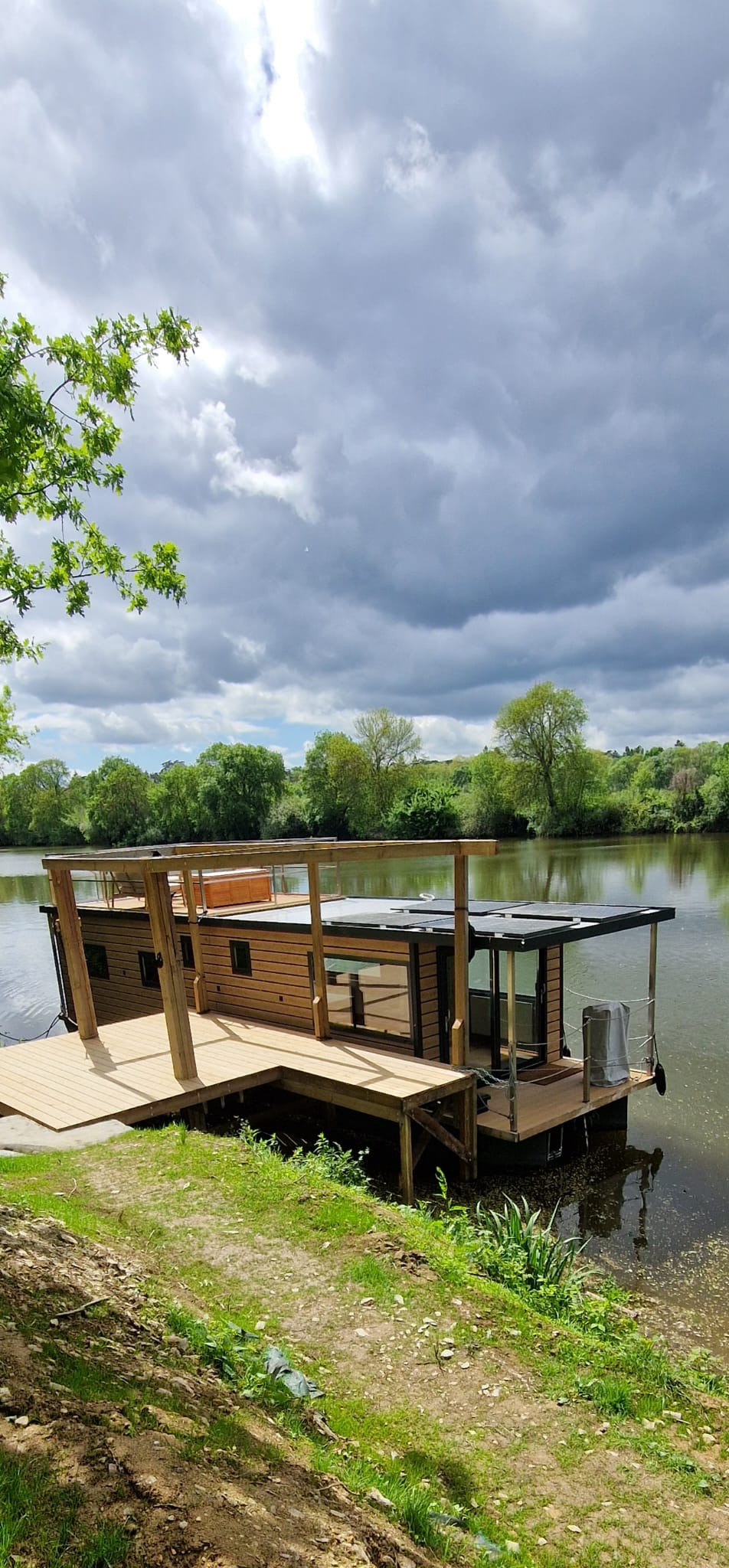 GreenGo Bateau Logement tout confort, vue magique