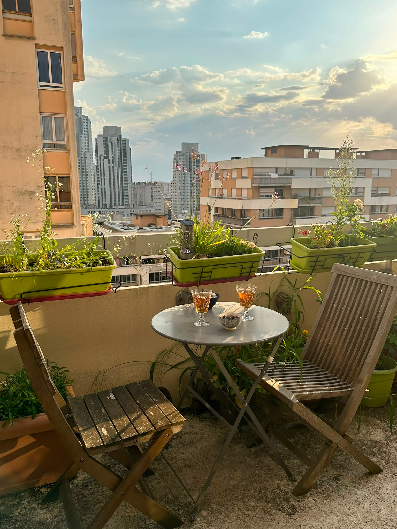 Vue sur les toits de Paris