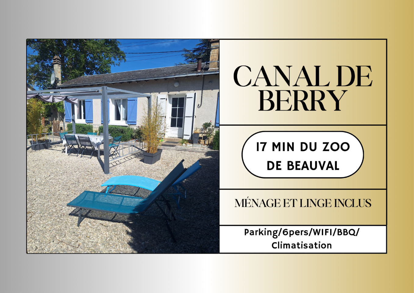Gîte du Canal de Berry Ii