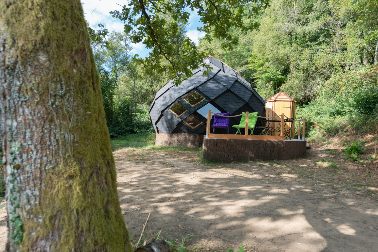Logement GreenGo: Zome en pleine nature