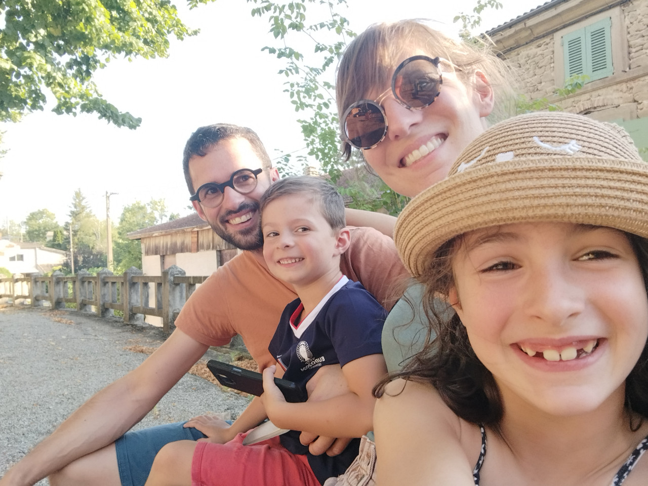 Hôte GreenGo: Cédric, Marlène, Anaé, Marius et Justin