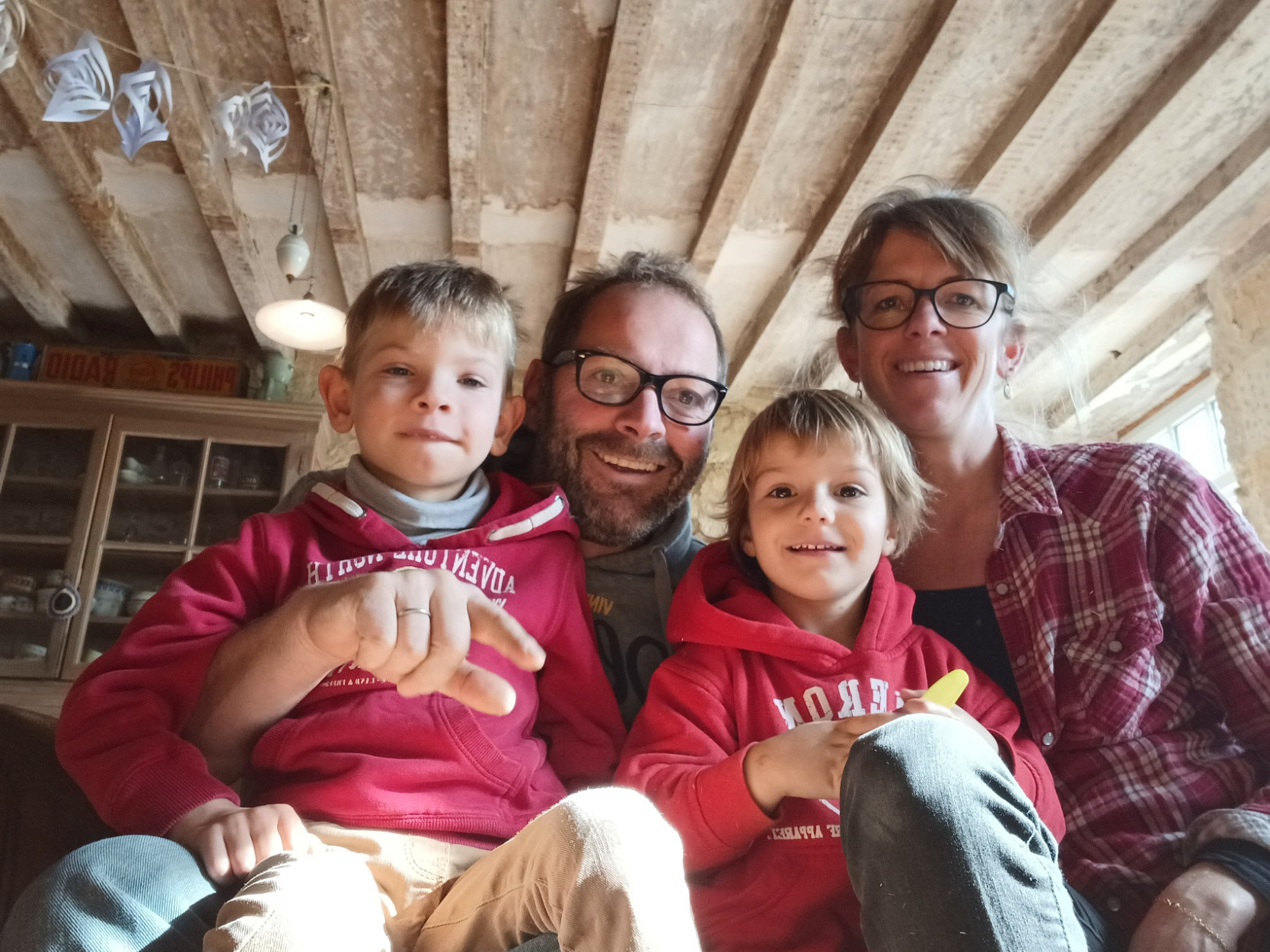 Hôte GreenGo: Anouck, Fabrice, Roman et Sacha