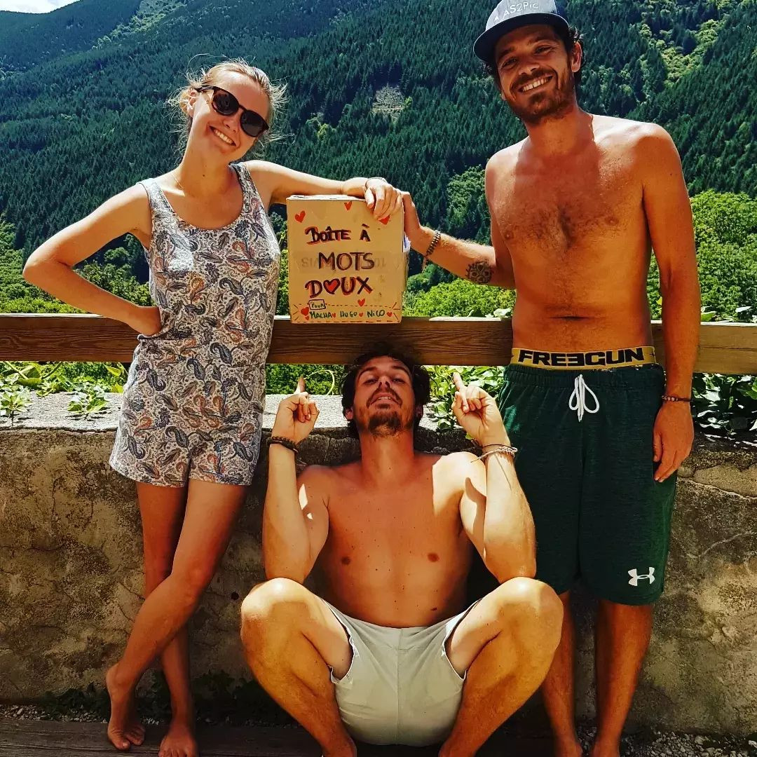 Hôte GreenGo: Maria, Nico & Hugo