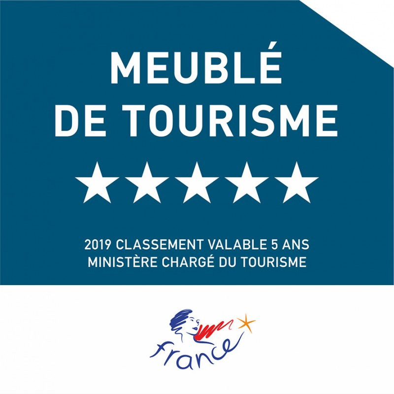 Meublé de tourisme 5 étoiles