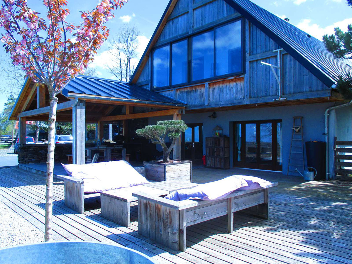 Le buron du Parador Vert : gîte 5* 21 pers. (7 ch) avec jacuzzi et salle fête