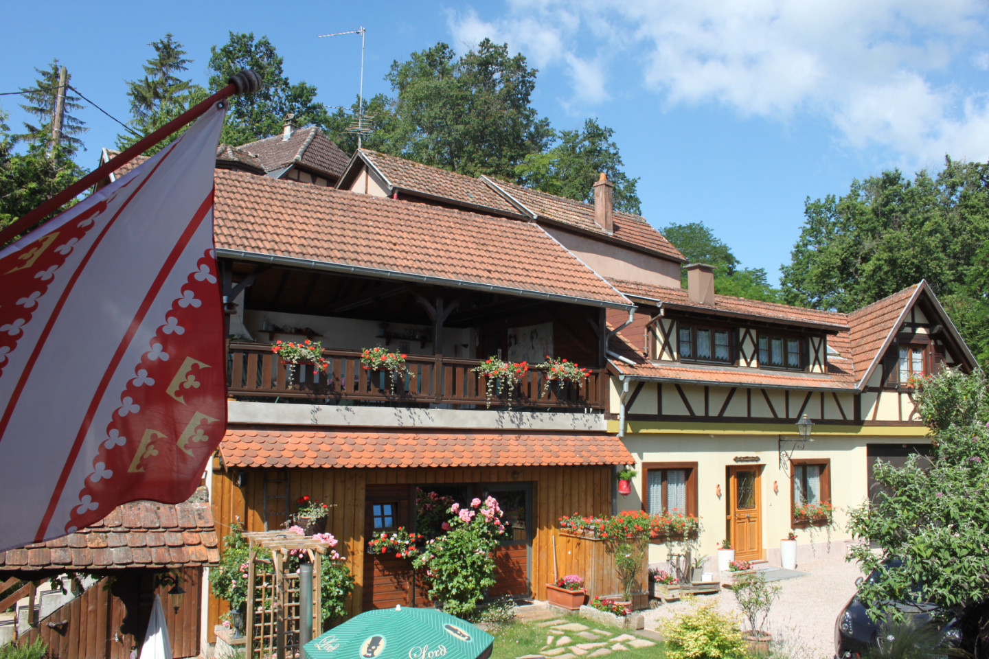 Gîte la Maison de vacances Maison alsacienne route des vins Alsace