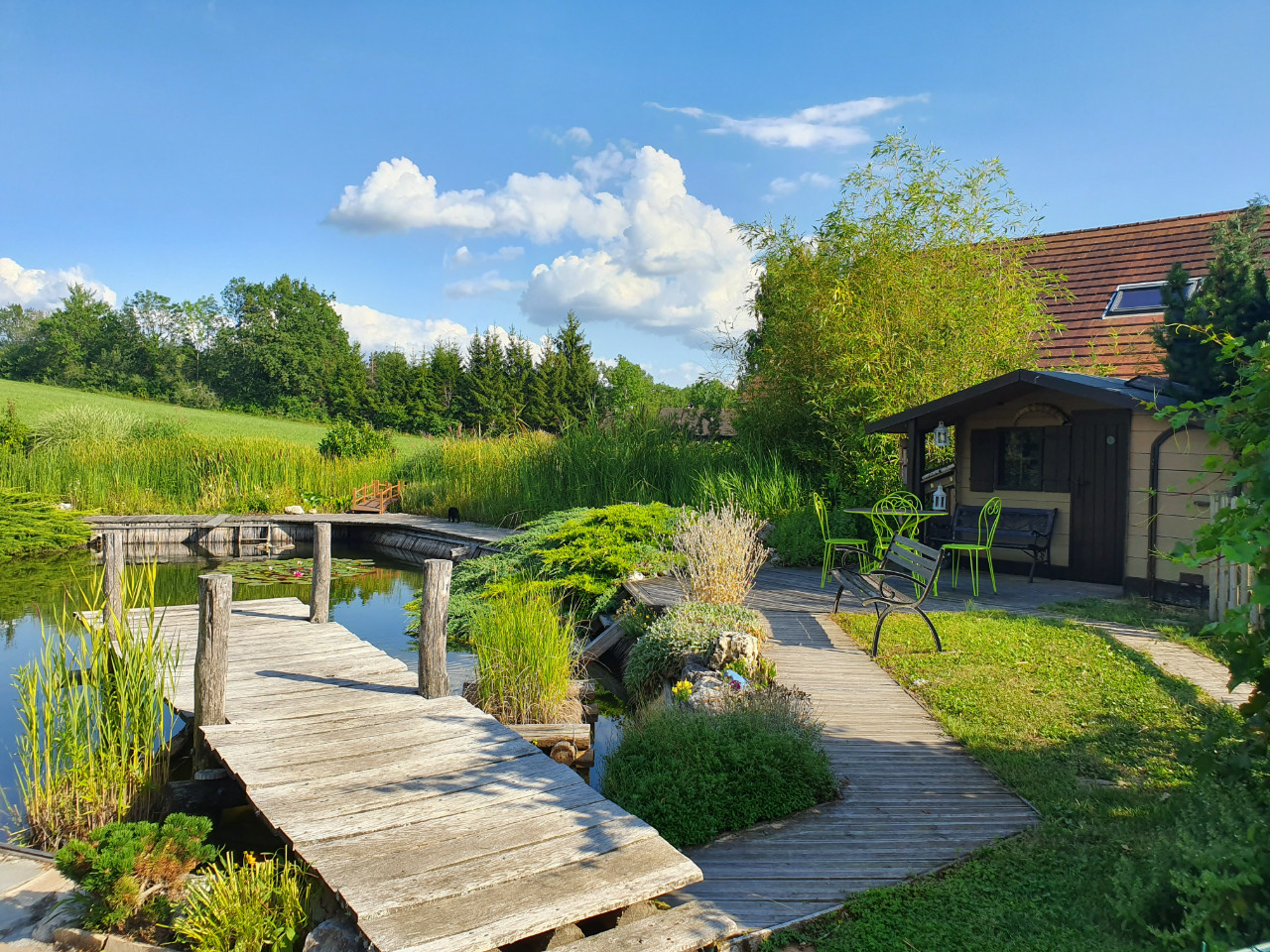 GreenGo Chambre Zen, avec vue sur le Jura