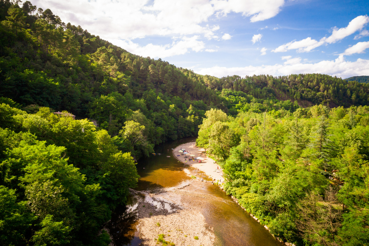 Camping des Drouilhèdes- la via Natura