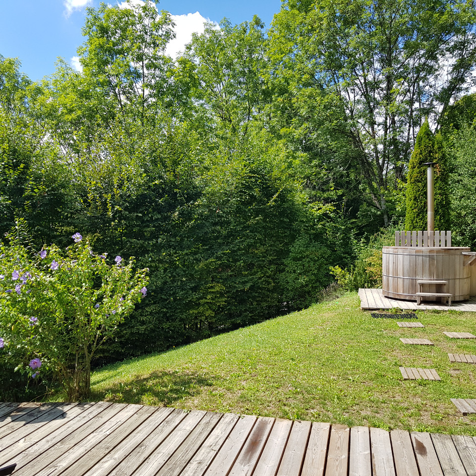 Chalet 10 personnes face Mont Blanc avec bain nordique